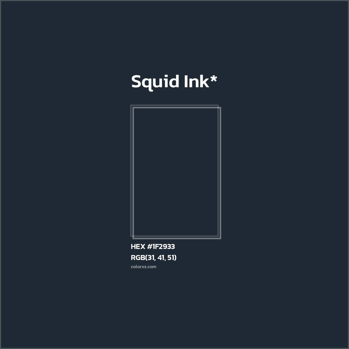 HEX #1F2933 Color Name, Color Code, Palettes, Similar Paints, Images