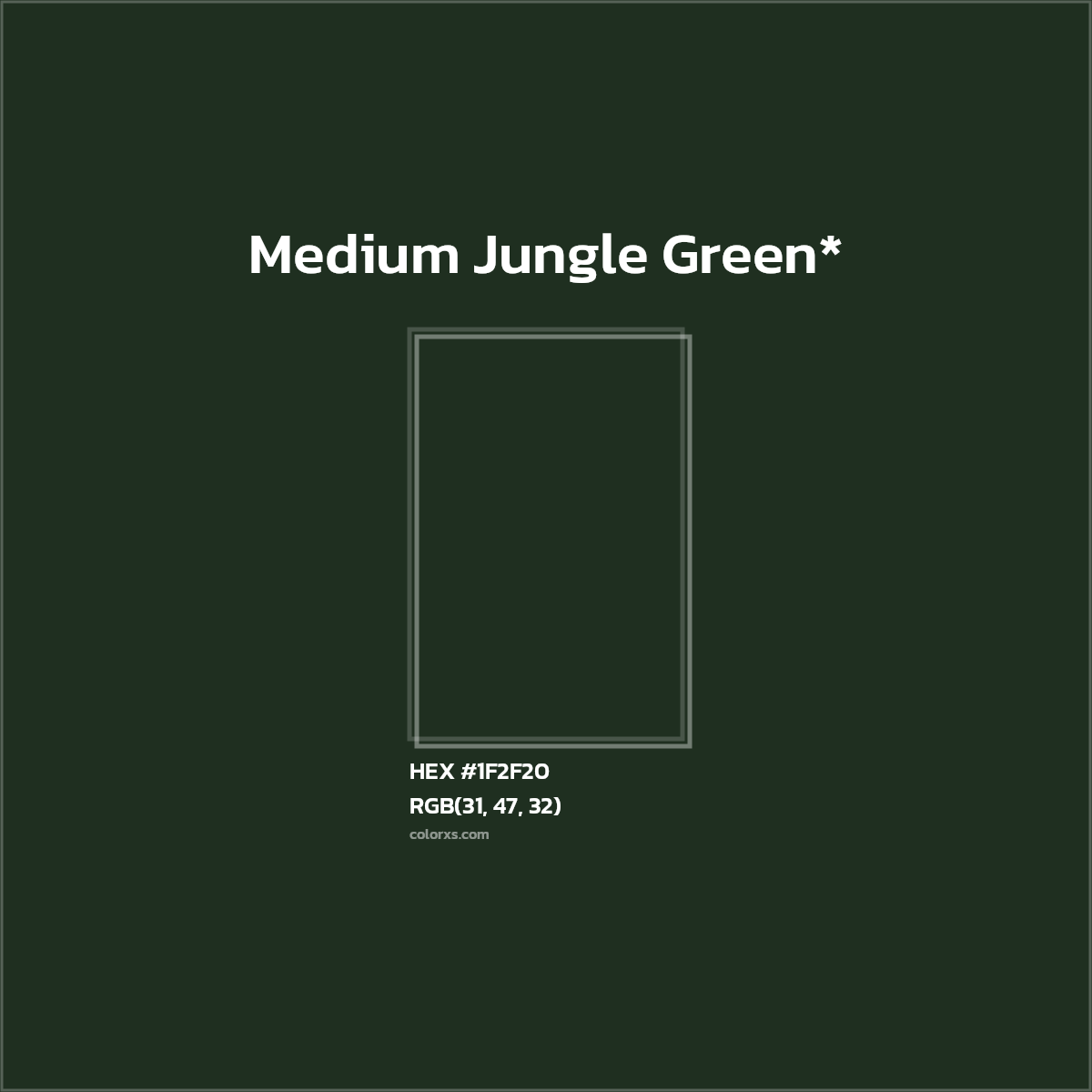 HEX #1F2F20 Color Name, Color Code, Palettes, Similar Paints, Images