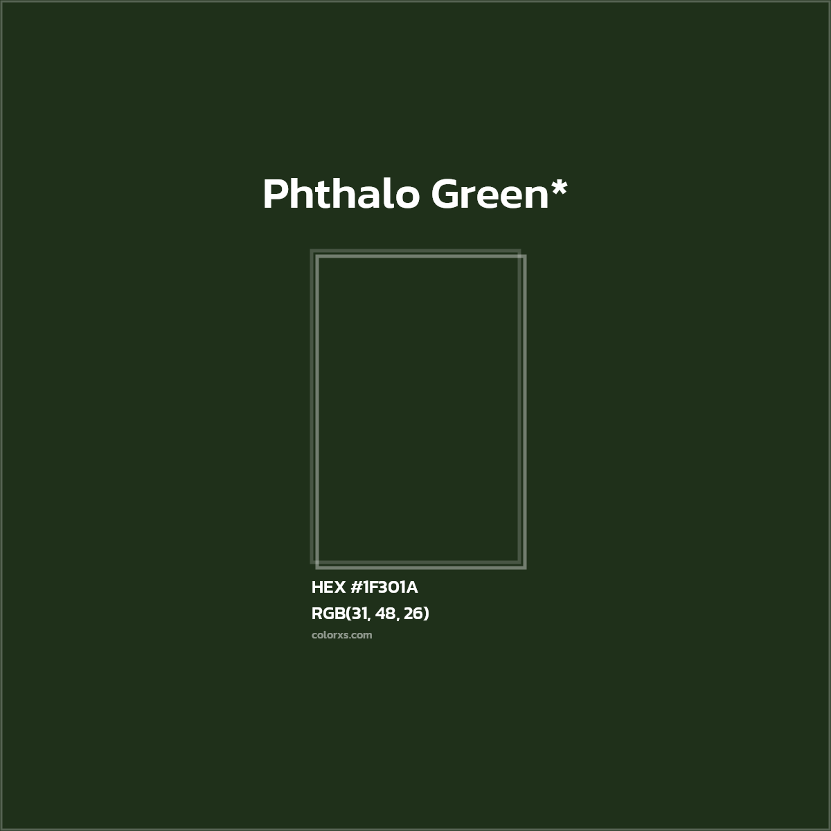 HEX #1F301A Color Name, Color Code, Palettes, Similar Paints, Images