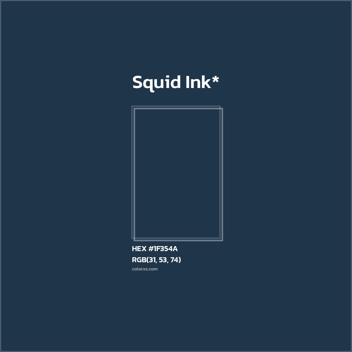 HEX #1F354A Color Name, Color Code, Palettes, Similar Paints, Images
