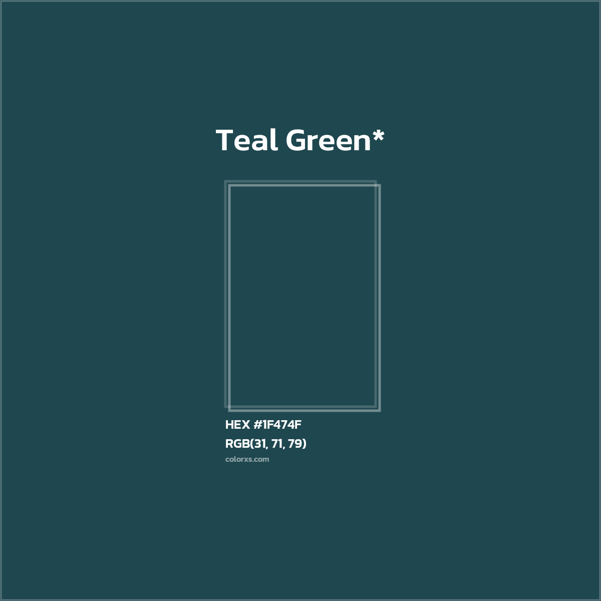 HEX #1F474F Color Name, Color Code, Palettes, Similar Paints, Images
