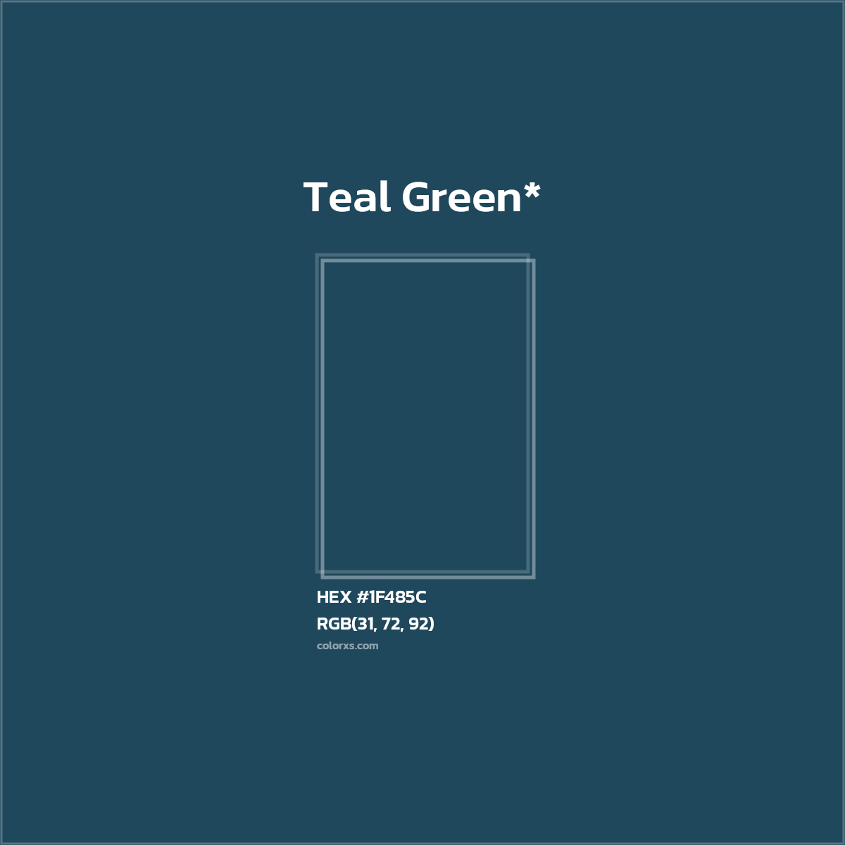 HEX #1F485C Color Name, Color Code, Palettes, Similar Paints, Images