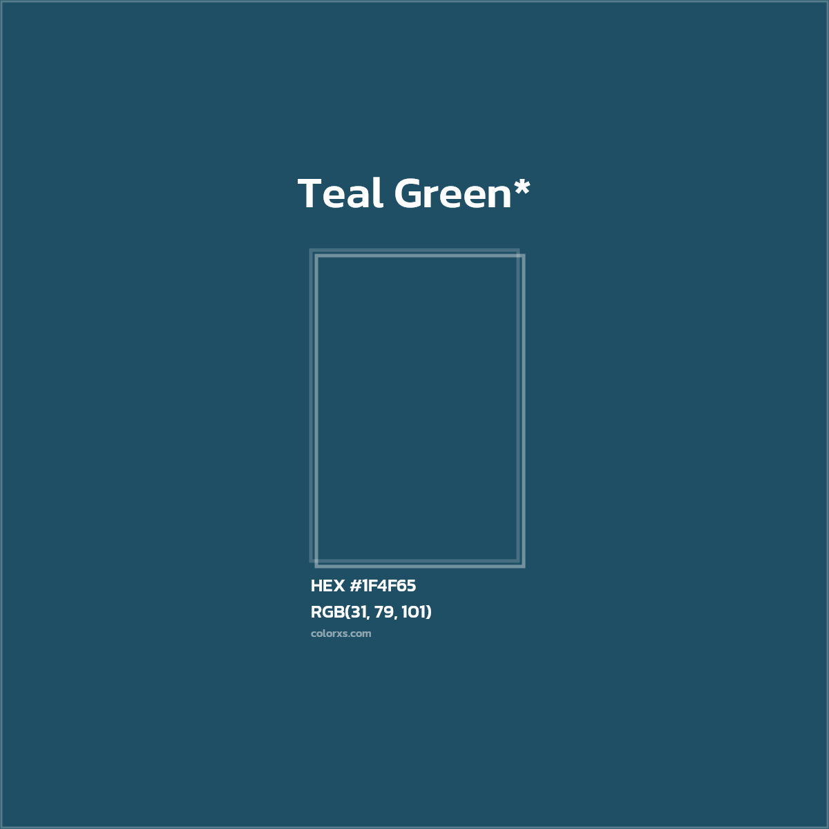 HEX #1F4F65 Color Name, Color Code, Palettes, Similar Paints, Images