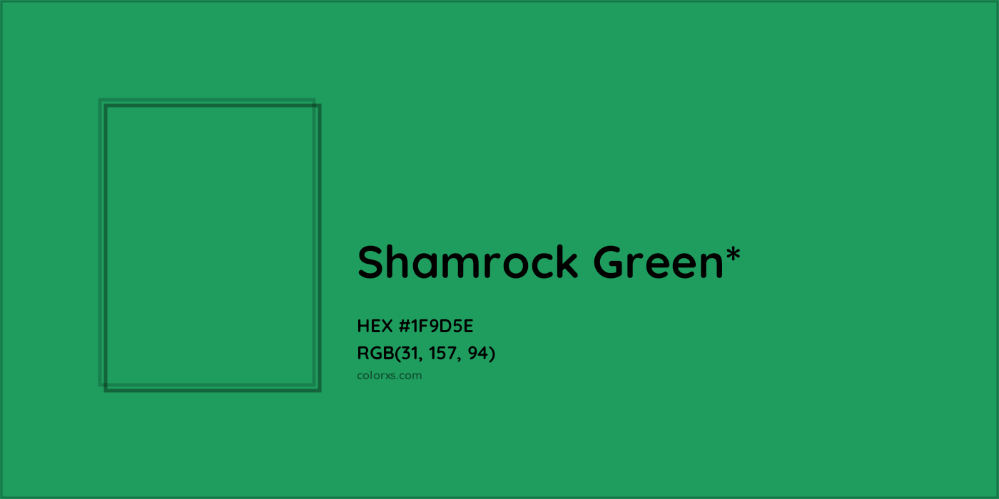HEX #1F9D5E Color Name, Color Code, Palettes, Similar Paints, Images