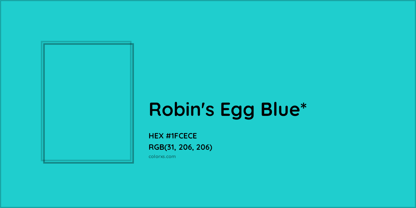HEX #1FCECE Color Name, Color Code, Palettes, Similar Paints, Images