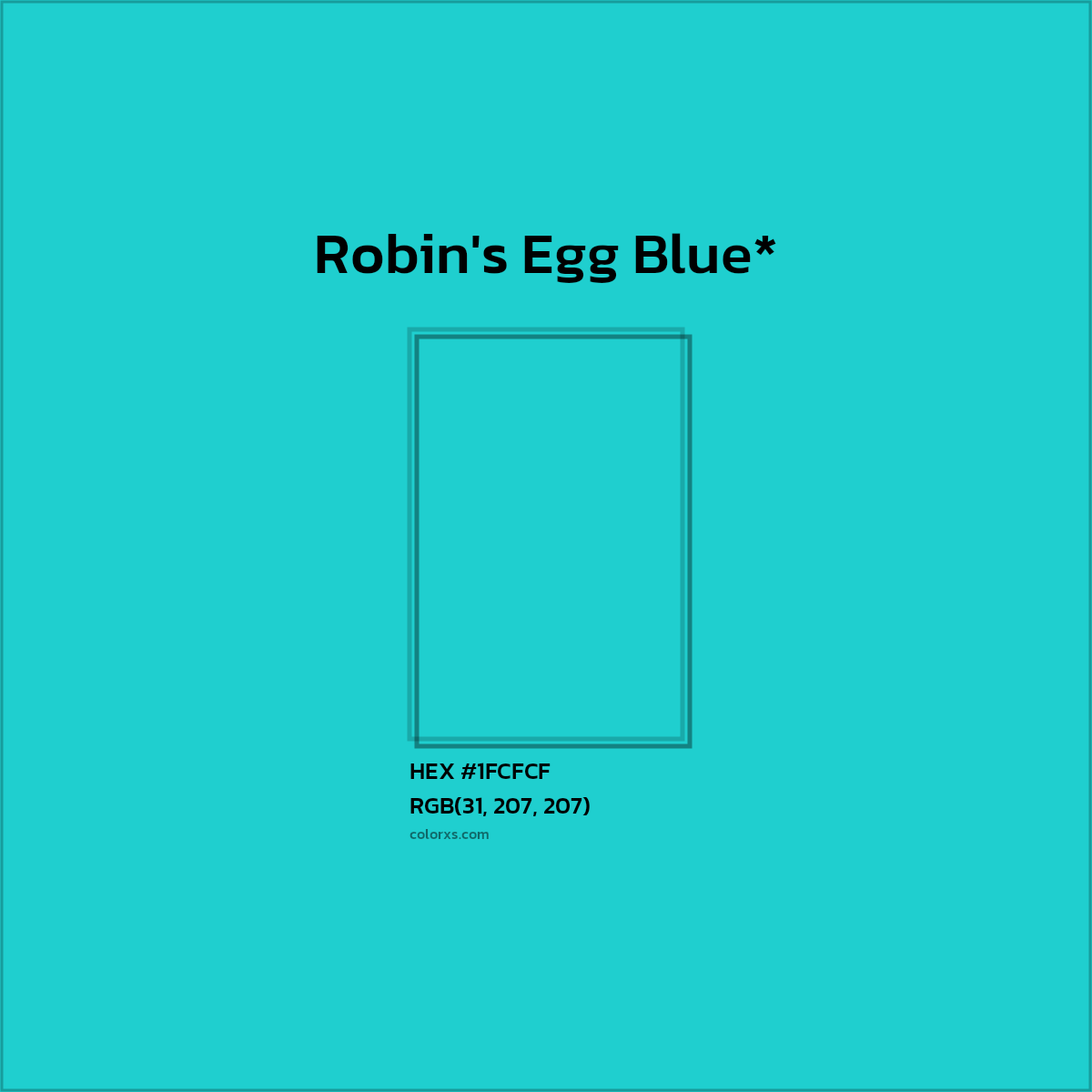 HEX #1FCFCF Color Name, Color Code, Palettes, Similar Paints, Images