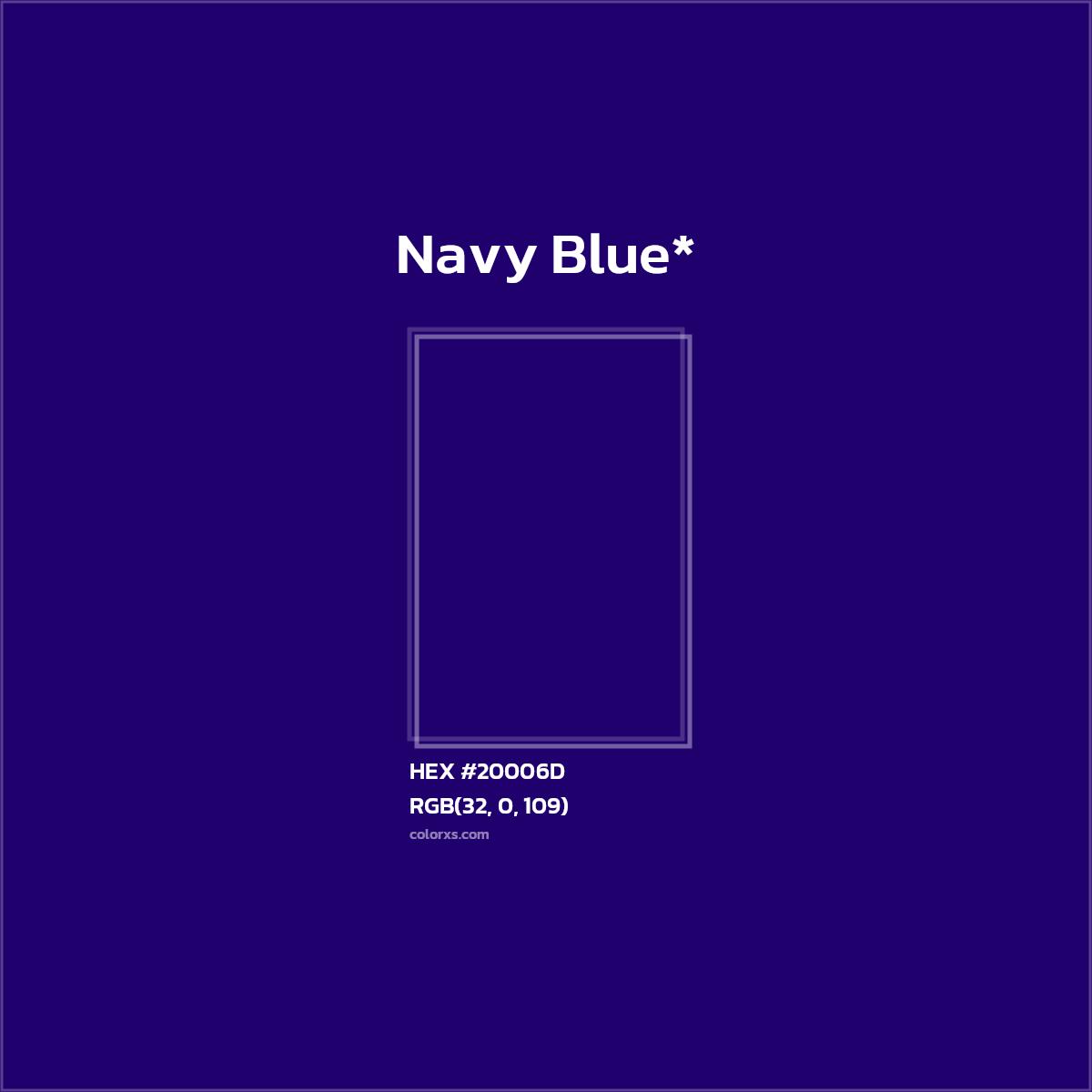 HEX #20006D Color Name, Color Code, Palettes, Similar Paints, Images