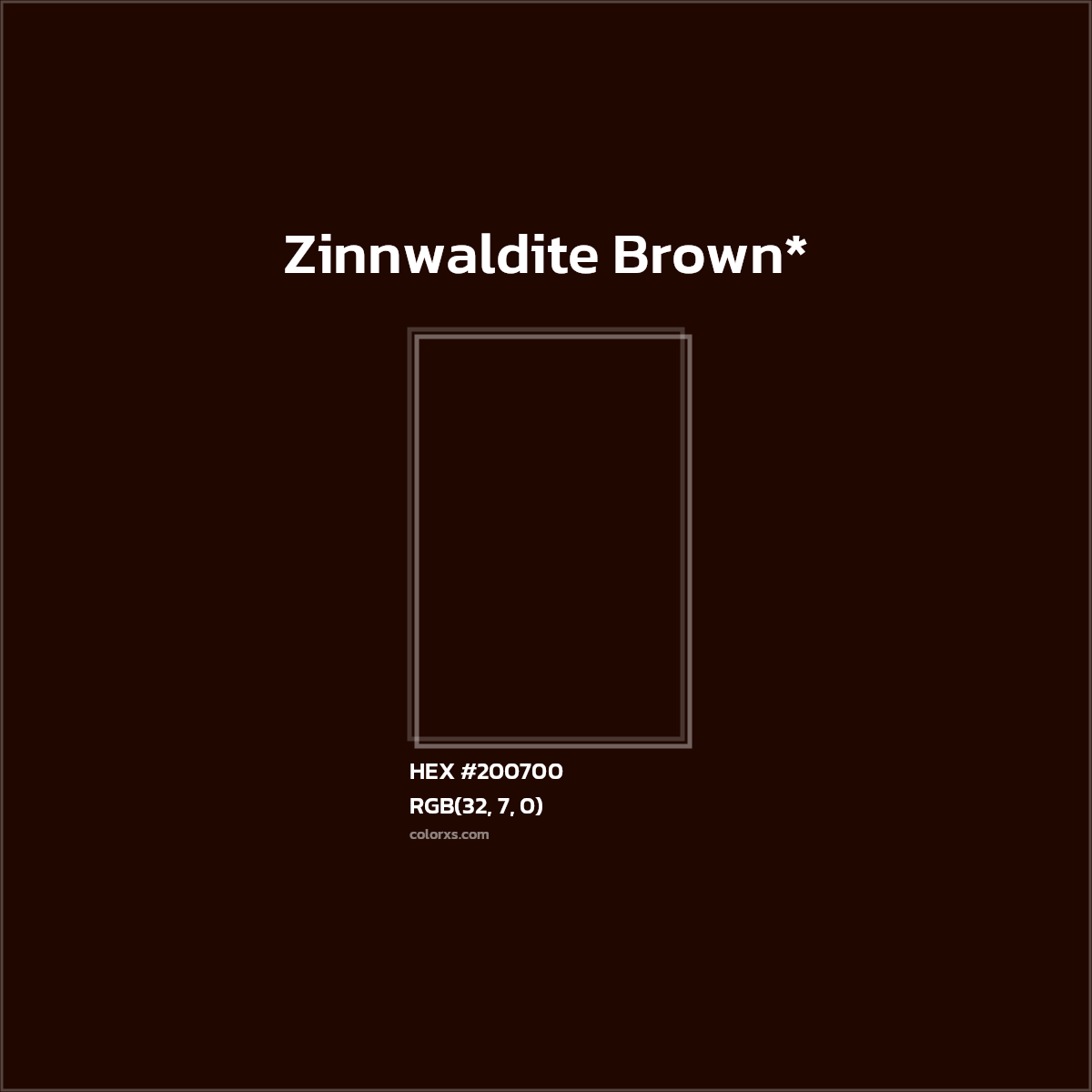 HEX #200700 Color Name, Color Code, Palettes, Similar Paints, Images