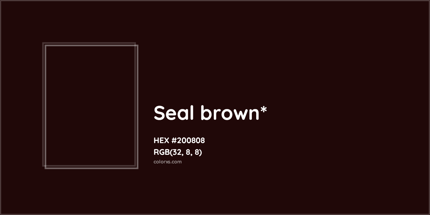 HEX #200808 Color Name, Color Code, Palettes, Similar Paints, Images
