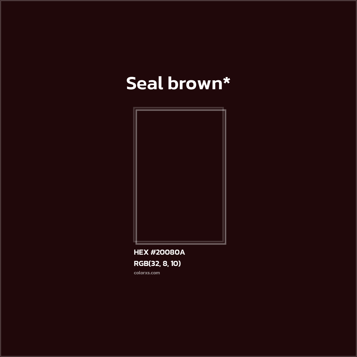 HEX #20080A Color Name, Color Code, Palettes, Similar Paints, Images