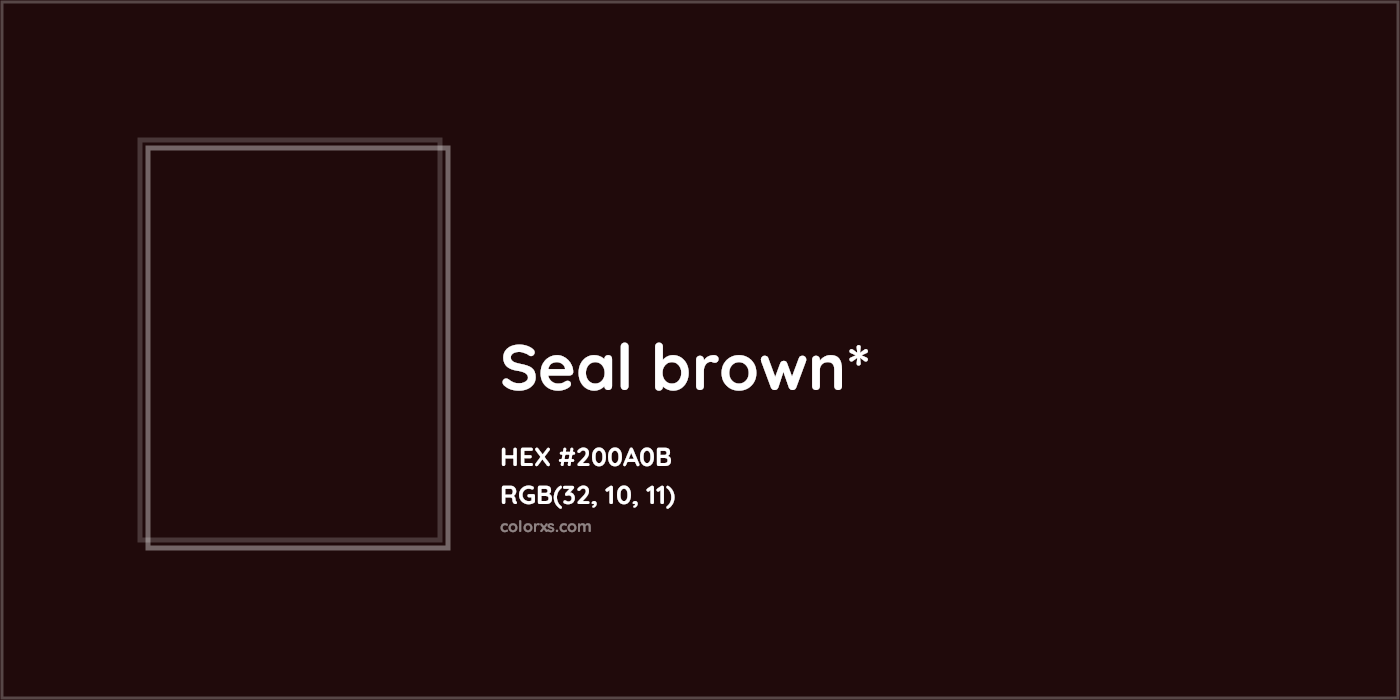 HEX #200A0B Color Name, Color Code, Palettes, Similar Paints, Images
