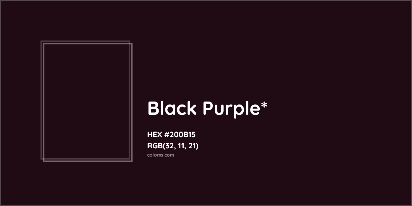 HEX #200B15 Color Name, Color Code, Palettes, Similar Paints, Images