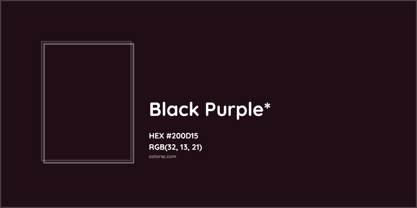 HEX #200D15 Color Name, Color Code, Palettes, Similar Paints, Images