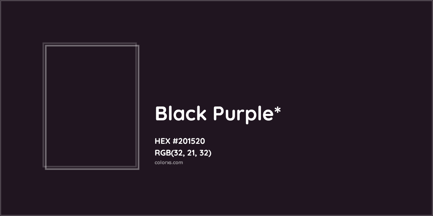 HEX #201520 Color Name, Color Code, Palettes, Similar Paints, Images