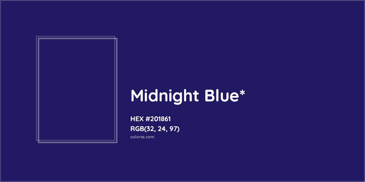 HEX #201861 Color Name, Color Code, Palettes, Similar Paints, Images