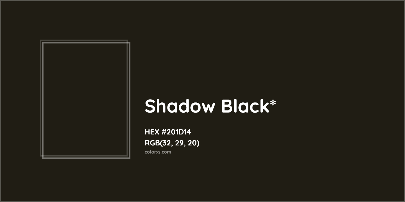HEX #201D14 Color Name, Color Code, Palettes, Similar Paints, Images