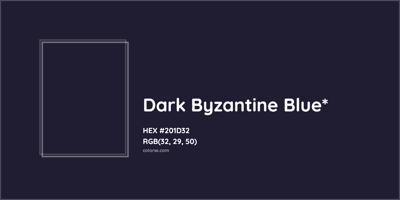 HEX #201D32 Color Name, Color Code, Palettes, Similar Paints, Images