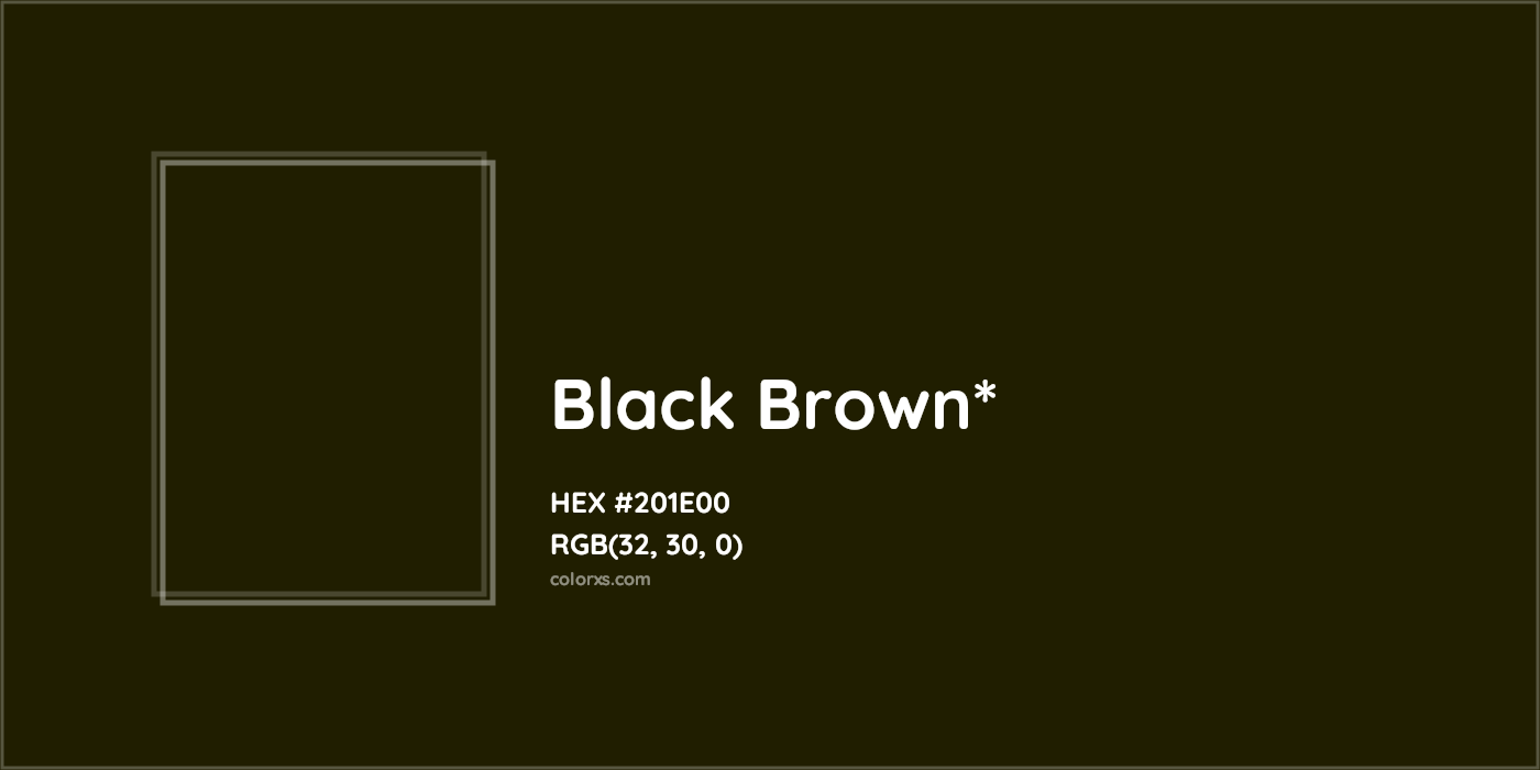 HEX #201E00 Color Name, Color Code, Palettes, Similar Paints, Images