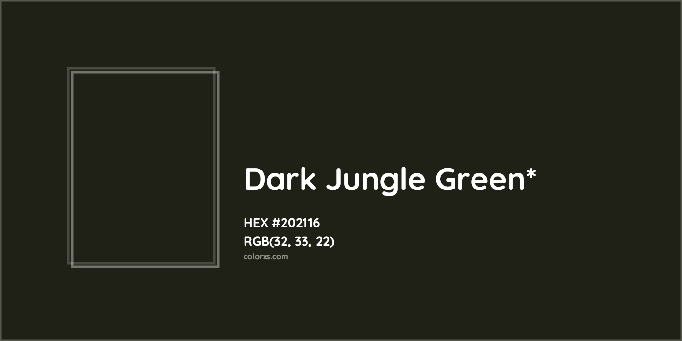 HEX #202116 Color Name, Color Code, Palettes, Similar Paints, Images