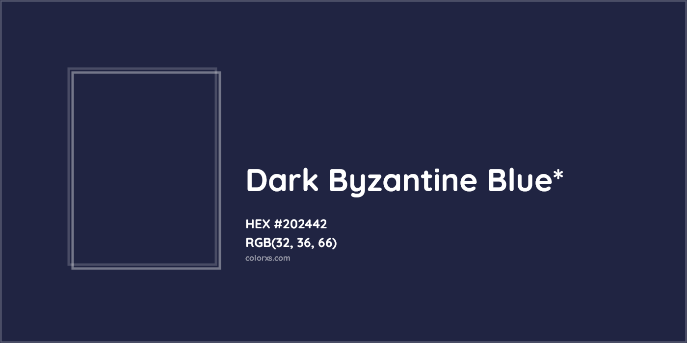 HEX #202442 Color Name, Color Code, Palettes, Similar Paints, Images