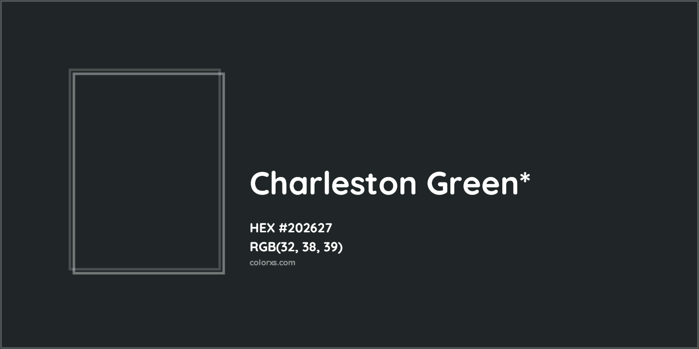 HEX #202627 Color Name, Color Code, Palettes, Similar Paints, Images