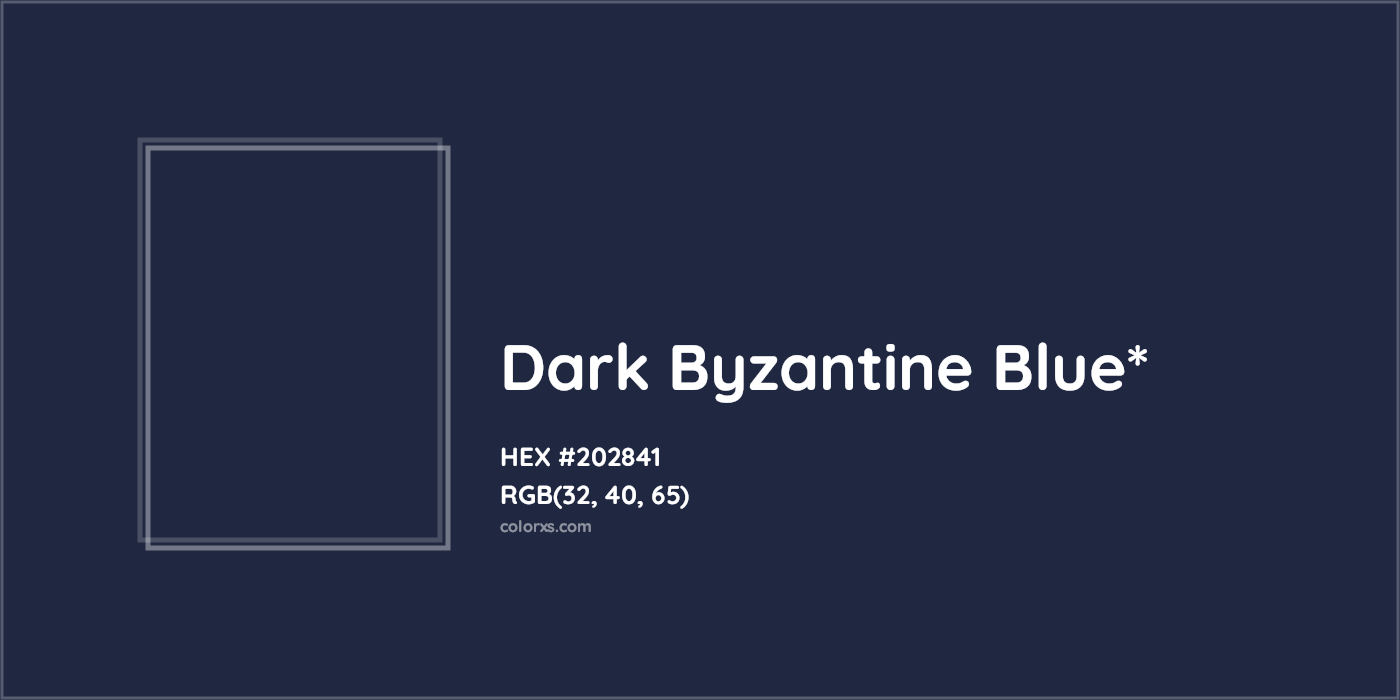 HEX #202841 Color Name, Color Code, Palettes, Similar Paints, Images