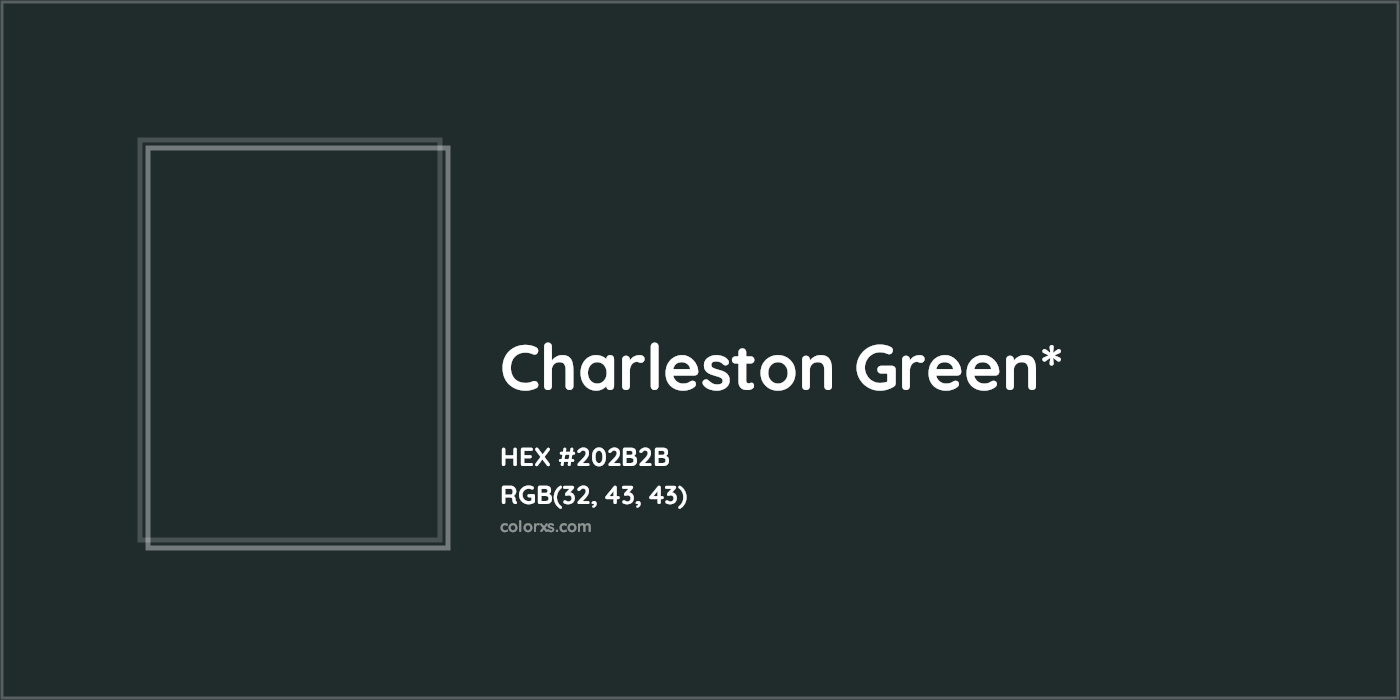 HEX #202B2B Color Name, Color Code, Palettes, Similar Paints, Images