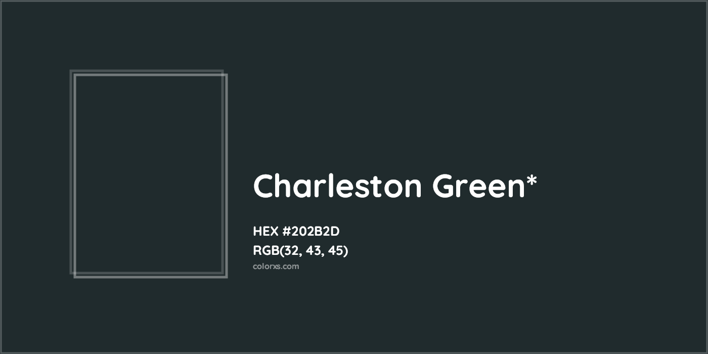 HEX #202B2D Color Name, Color Code, Palettes, Similar Paints, Images