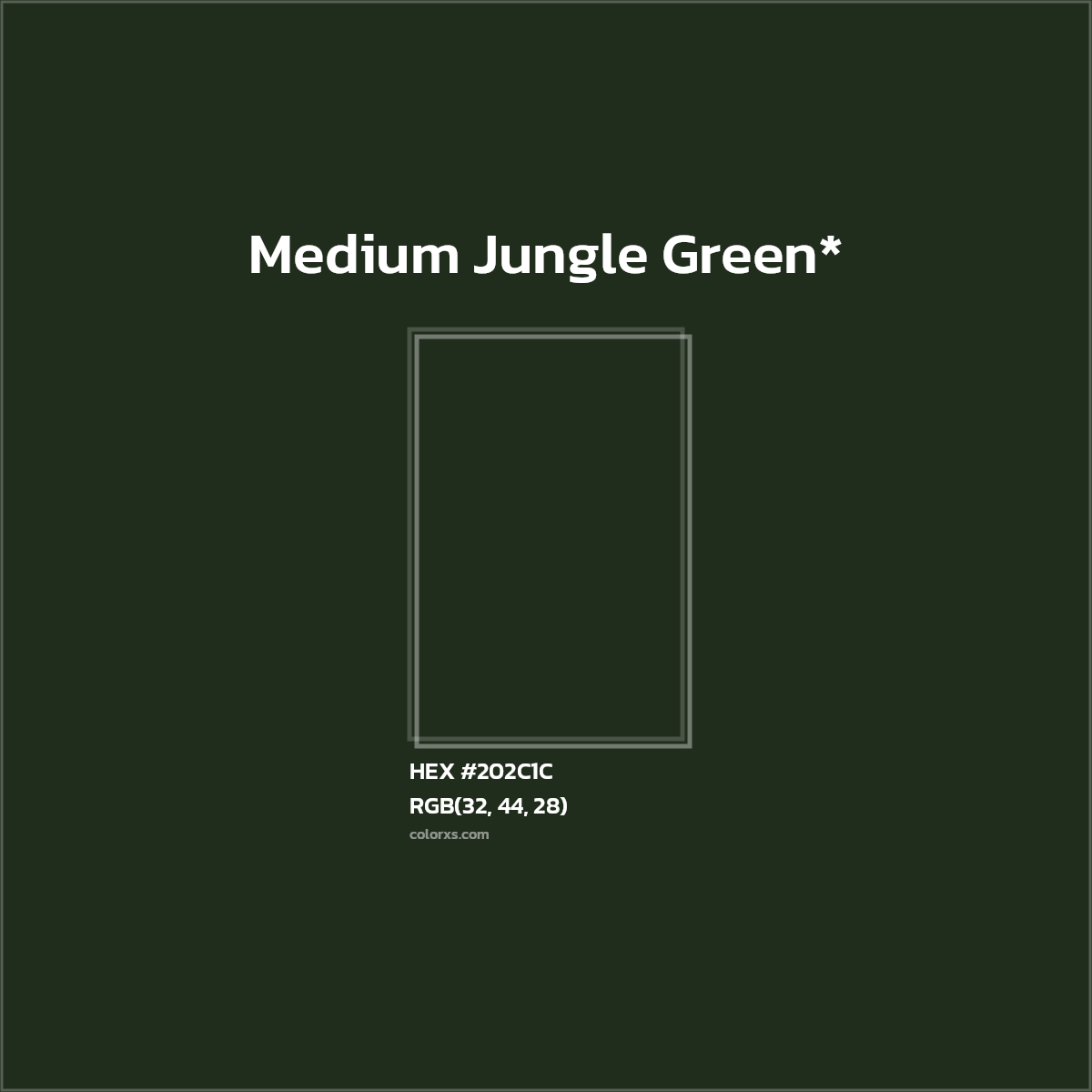 HEX #202C1C Color Name, Color Code, Palettes, Similar Paints, Images