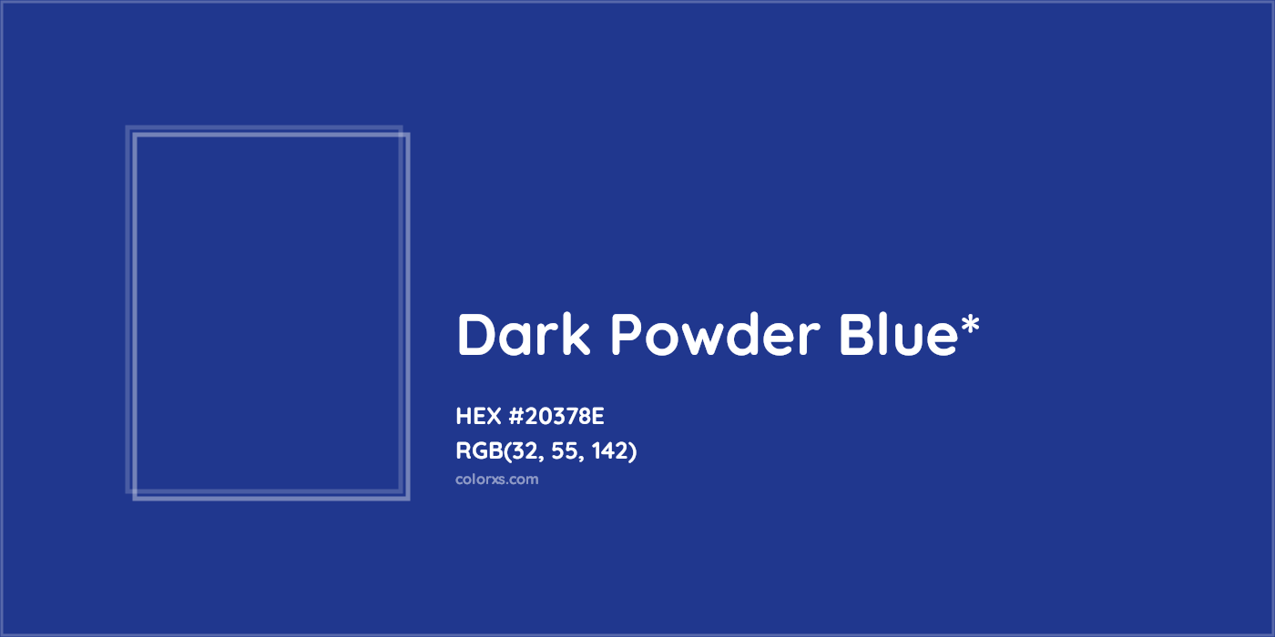 HEX #20378E Color Name, Color Code, Palettes, Similar Paints, Images