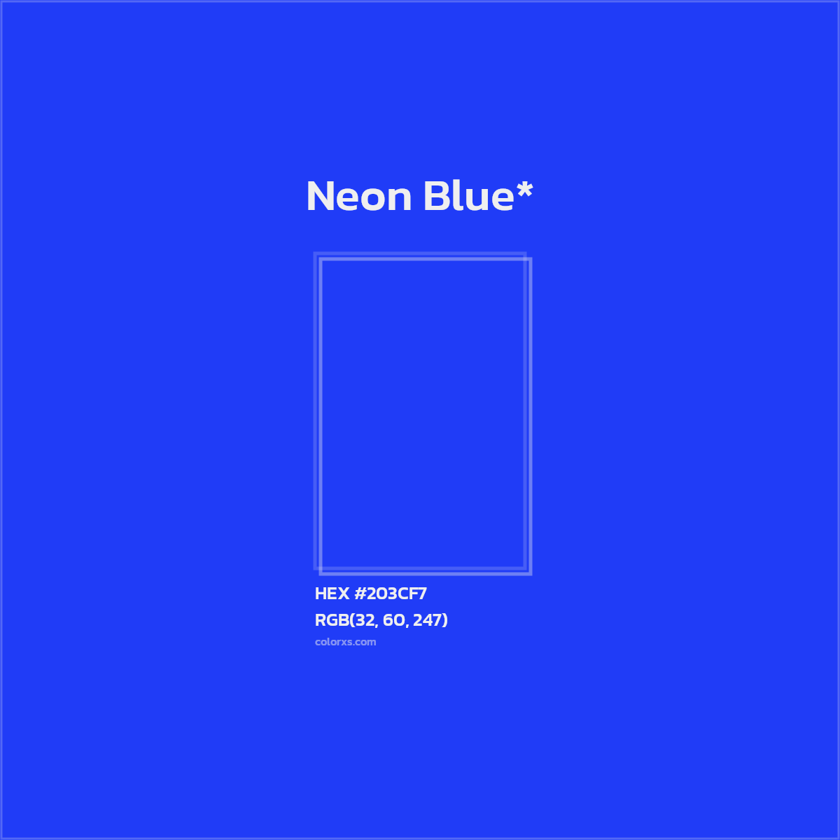 HEX #203CF7 Color Name, Color Code, Palettes, Similar Paints, Images