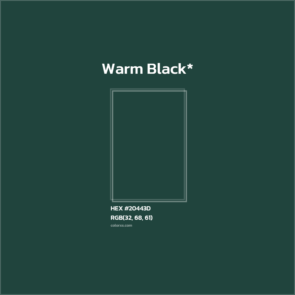 HEX #20443D Color Name, Color Code, Palettes, Similar Paints, Images