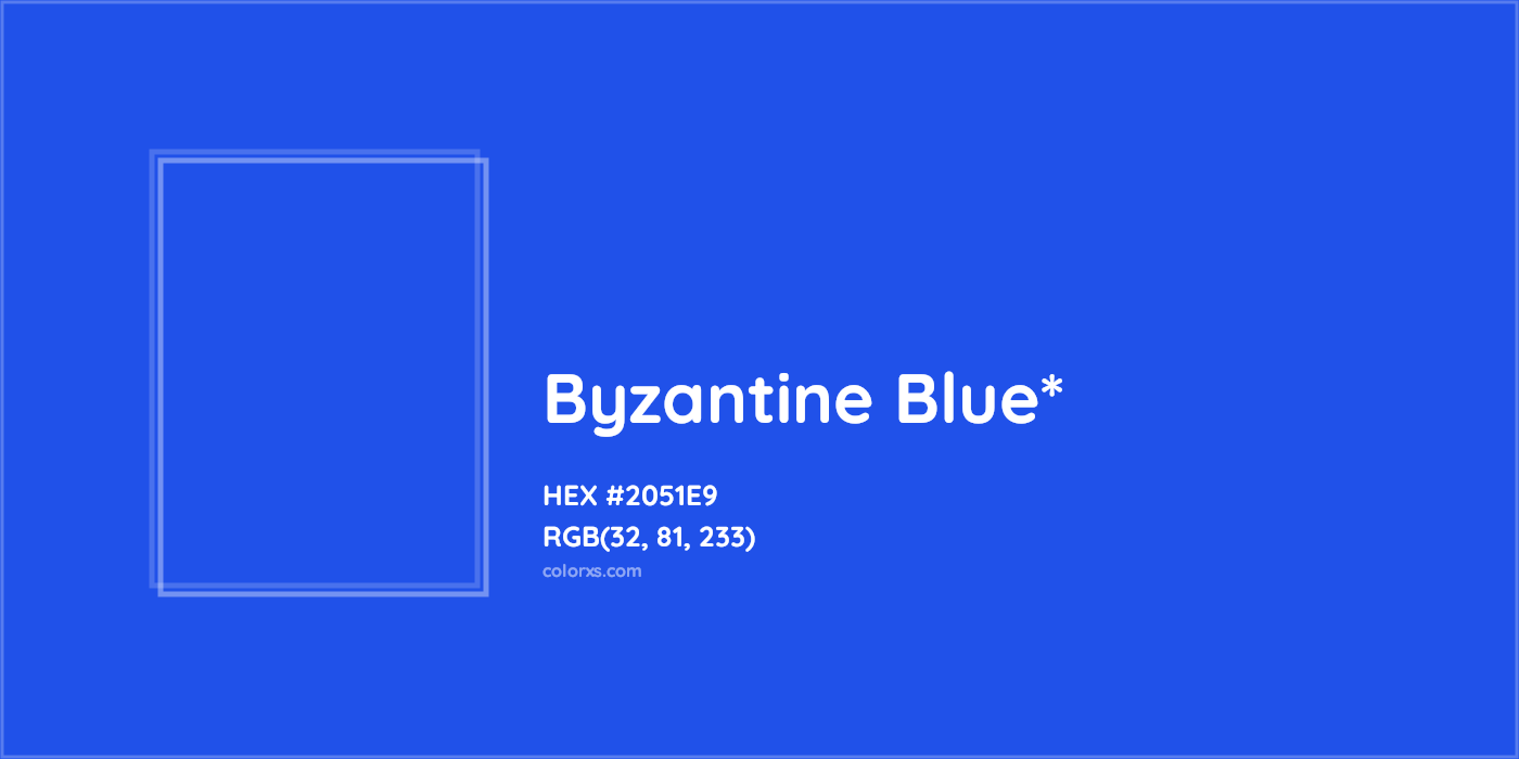 HEX #2051E9 Color Name, Color Code, Palettes, Similar Paints, Images