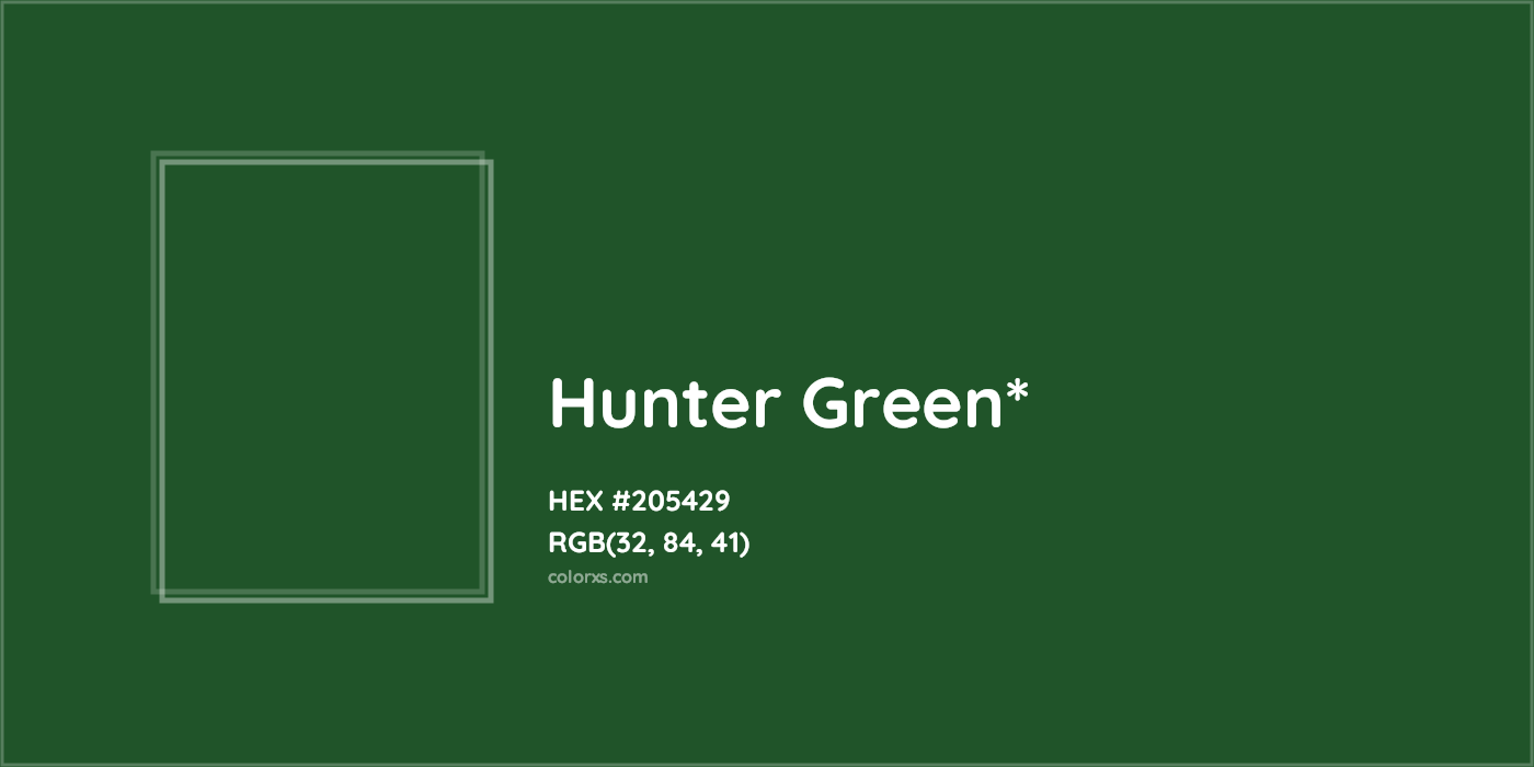 HEX #205429 Color Name, Color Code, Palettes, Similar Paints, Images