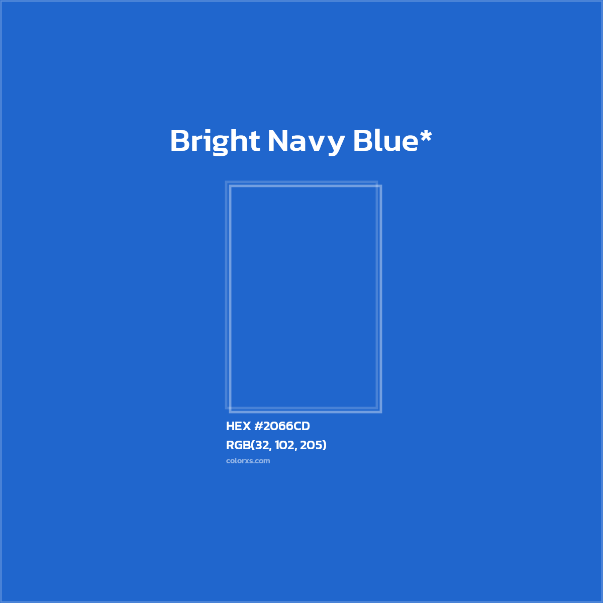 HEX #2066CD Color Name, Color Code, Palettes, Similar Paints, Images