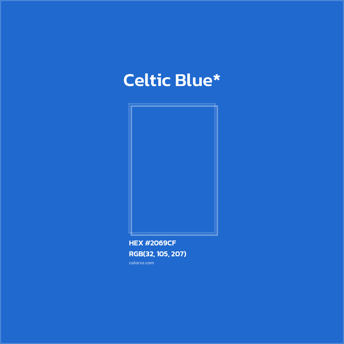 HEX #2069CF Color Name, Color Code, Palettes, Similar Paints, Images