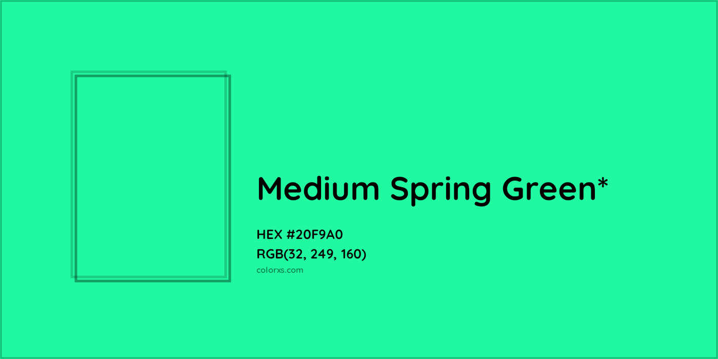 HEX #20F9A0 Color Name, Color Code, Palettes, Similar Paints, Images