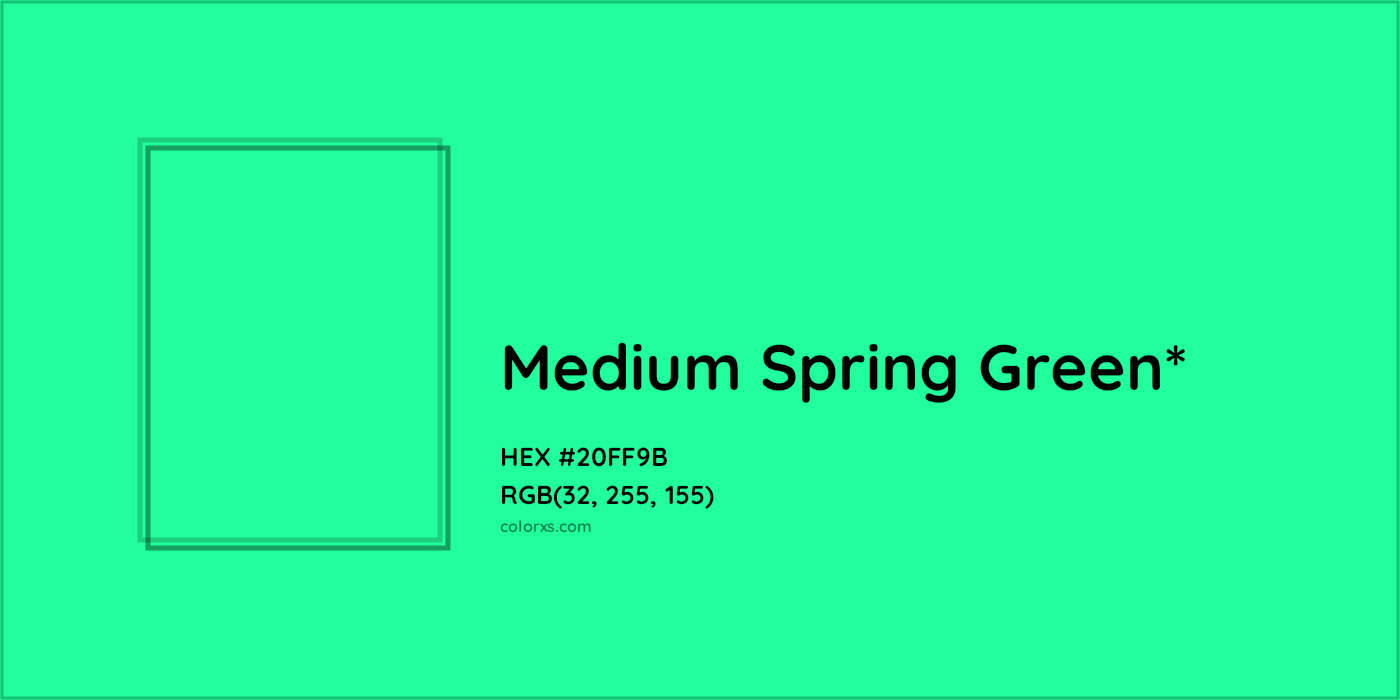 HEX #20FF9B Color Name, Color Code, Palettes, Similar Paints, Images