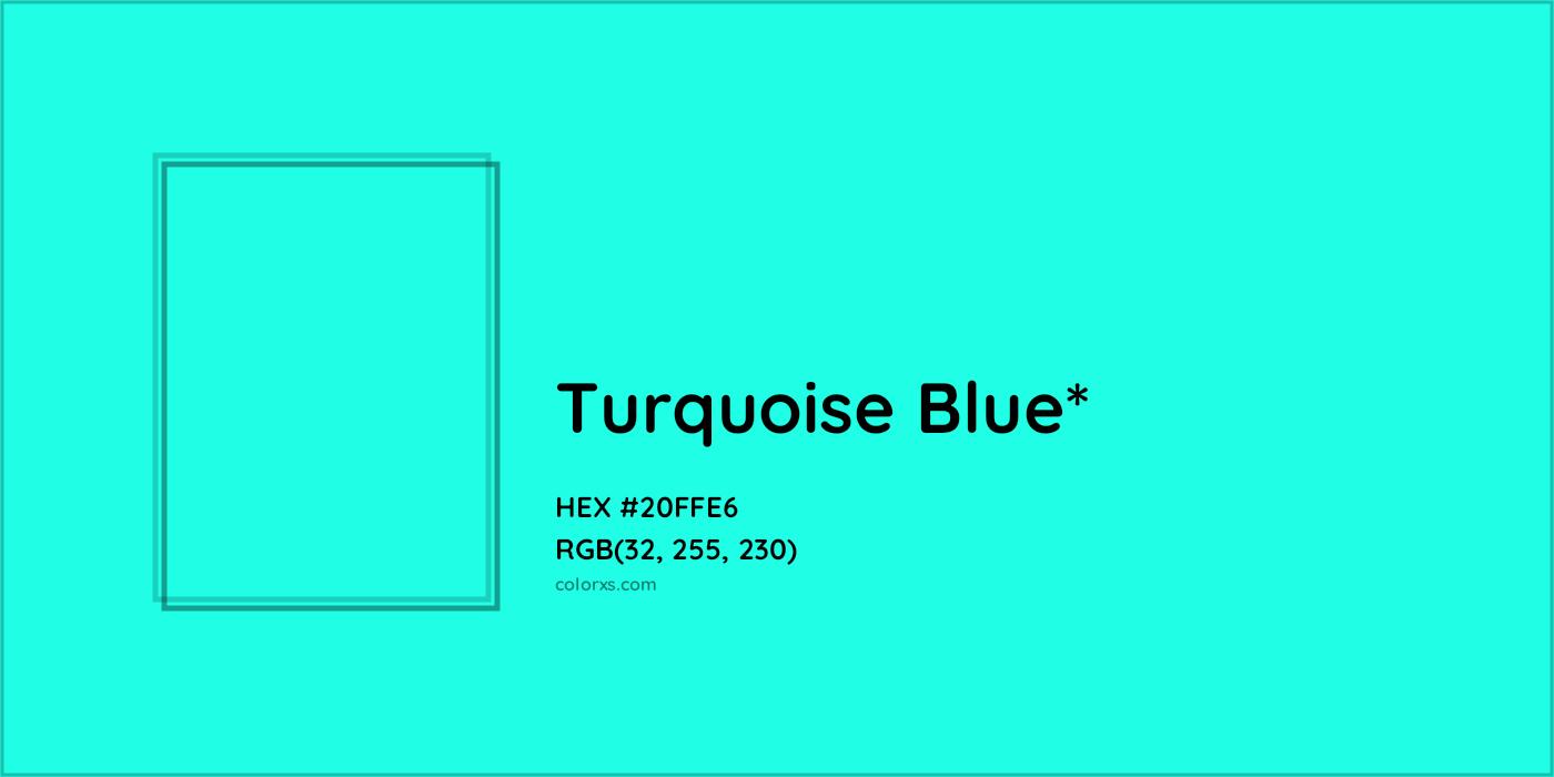 HEX #20FFE6 Color Name, Color Code, Palettes, Similar Paints, Images