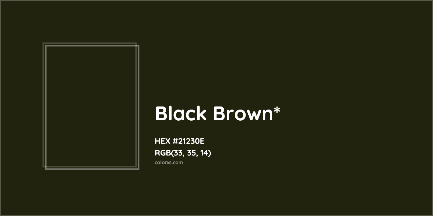HEX #21230E Color Name, Color Code, Palettes, Similar Paints, Images
