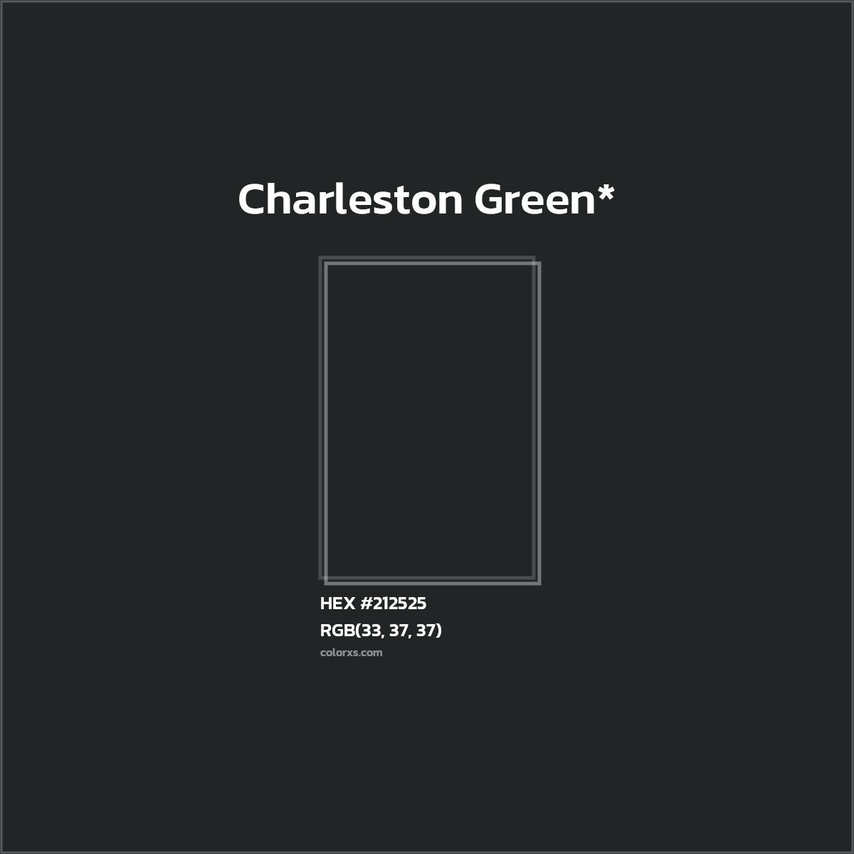 HEX #212525 Color Name, Color Code, Palettes, Similar Paints, Images