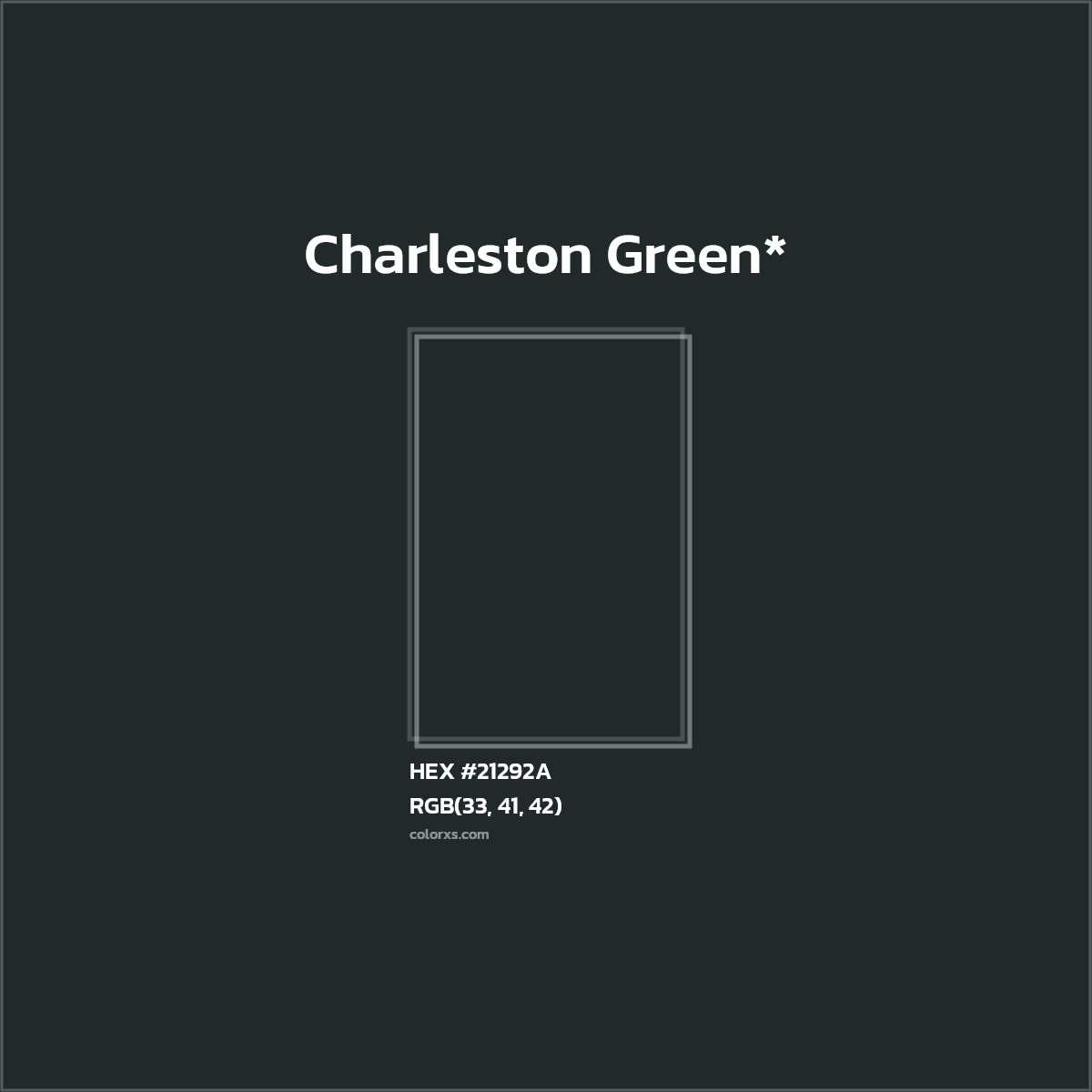 HEX #21292A Color Name, Color Code, Palettes, Similar Paints, Images