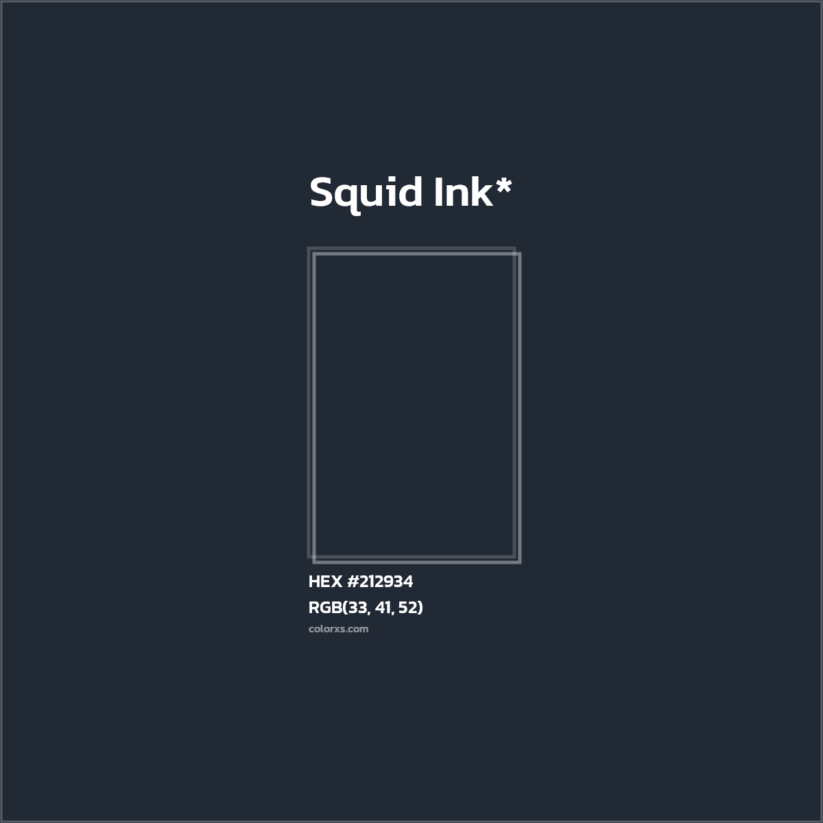 HEX #212934 Color Name, Color Code, Palettes, Similar Paints, Images