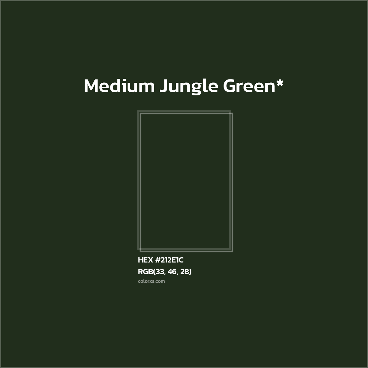 HEX #212E1C Color Name, Color Code, Palettes, Similar Paints, Images