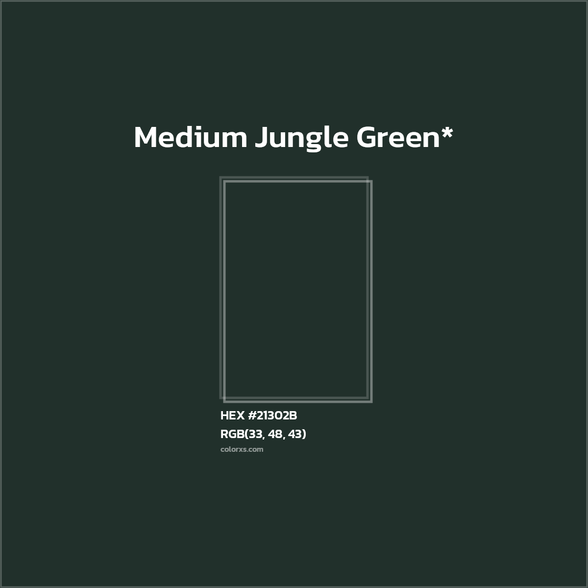 HEX #21302B Color Name, Color Code, Palettes, Similar Paints, Images