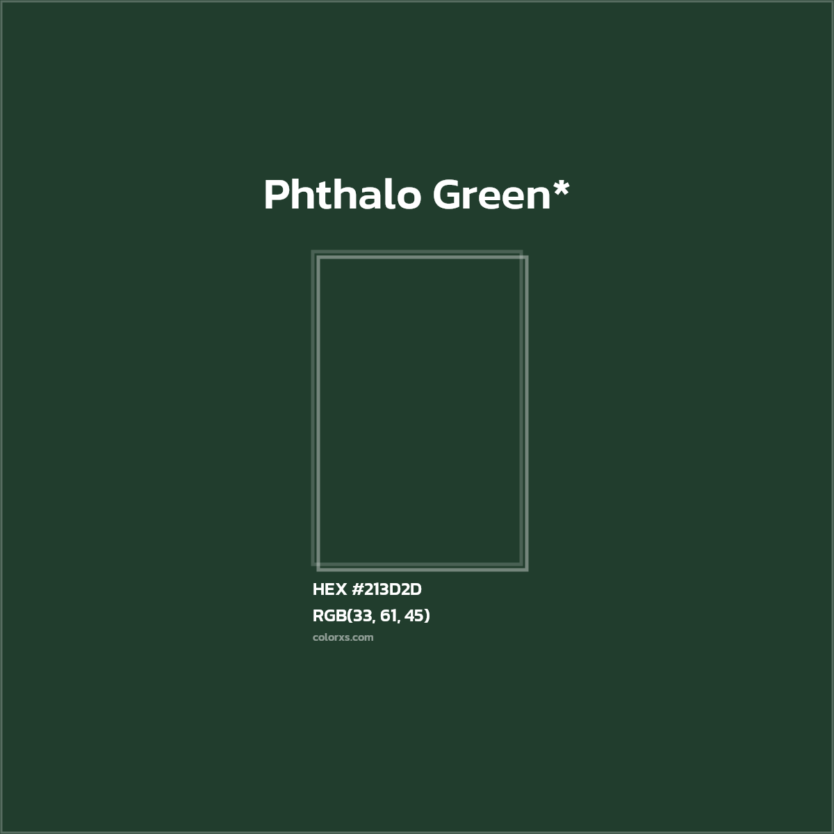 HEX #213D2D Color Name, Color Code, Palettes, Similar Paints, Images