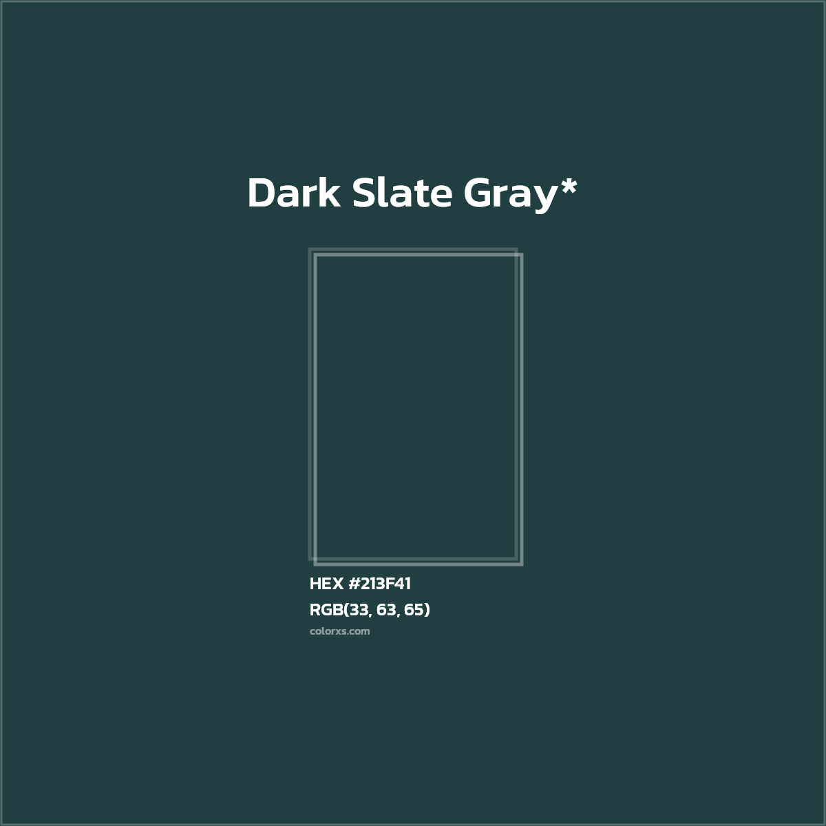 HEX #213F41 Color Name, Color Code, Palettes, Similar Paints, Images