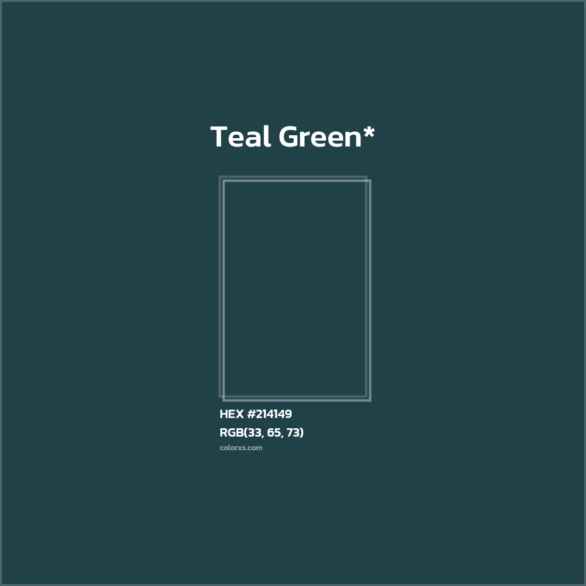 HEX #214149 Color Name, Color Code, Palettes, Similar Paints, Images