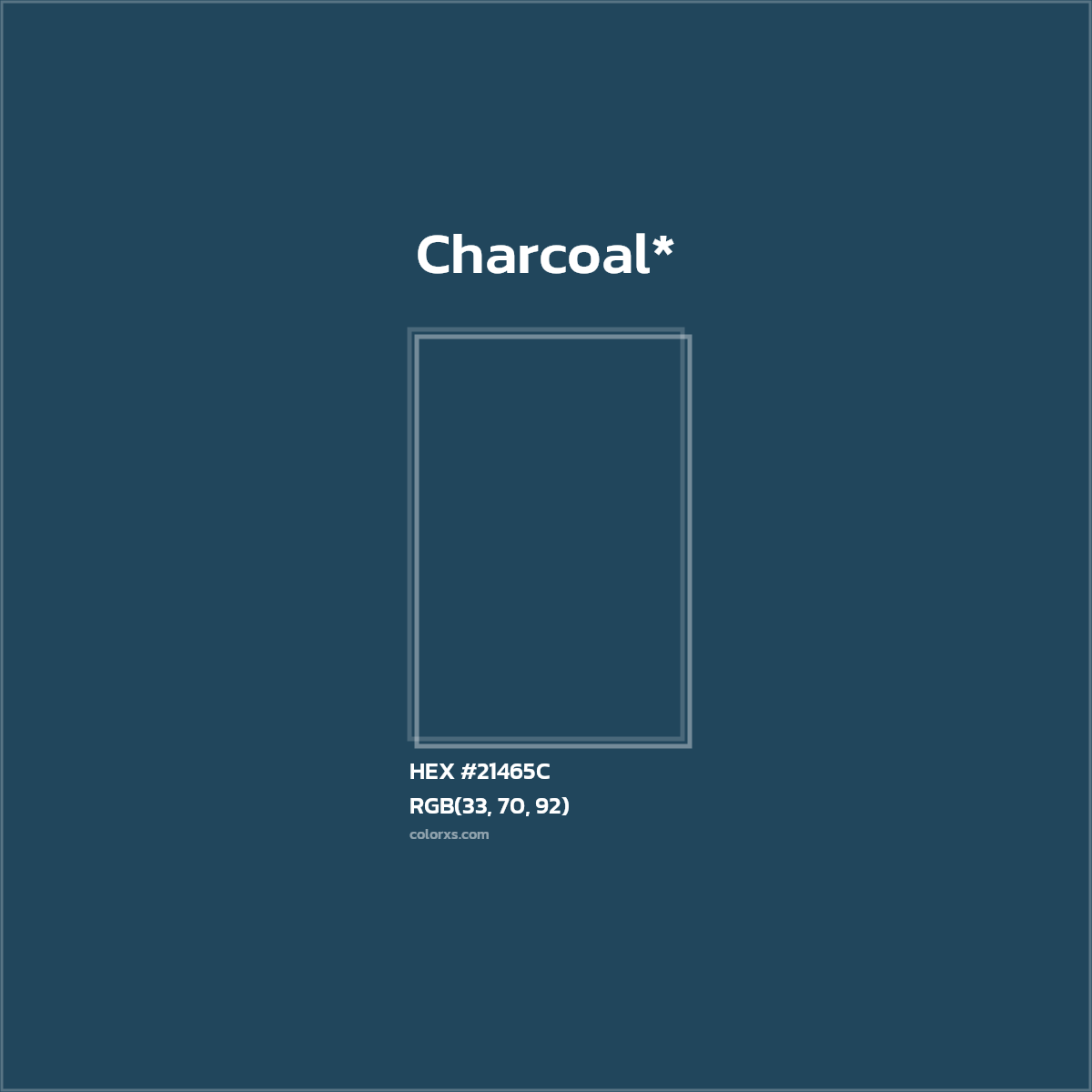 HEX #21465C Color Name, Color Code, Palettes, Similar Paints, Images