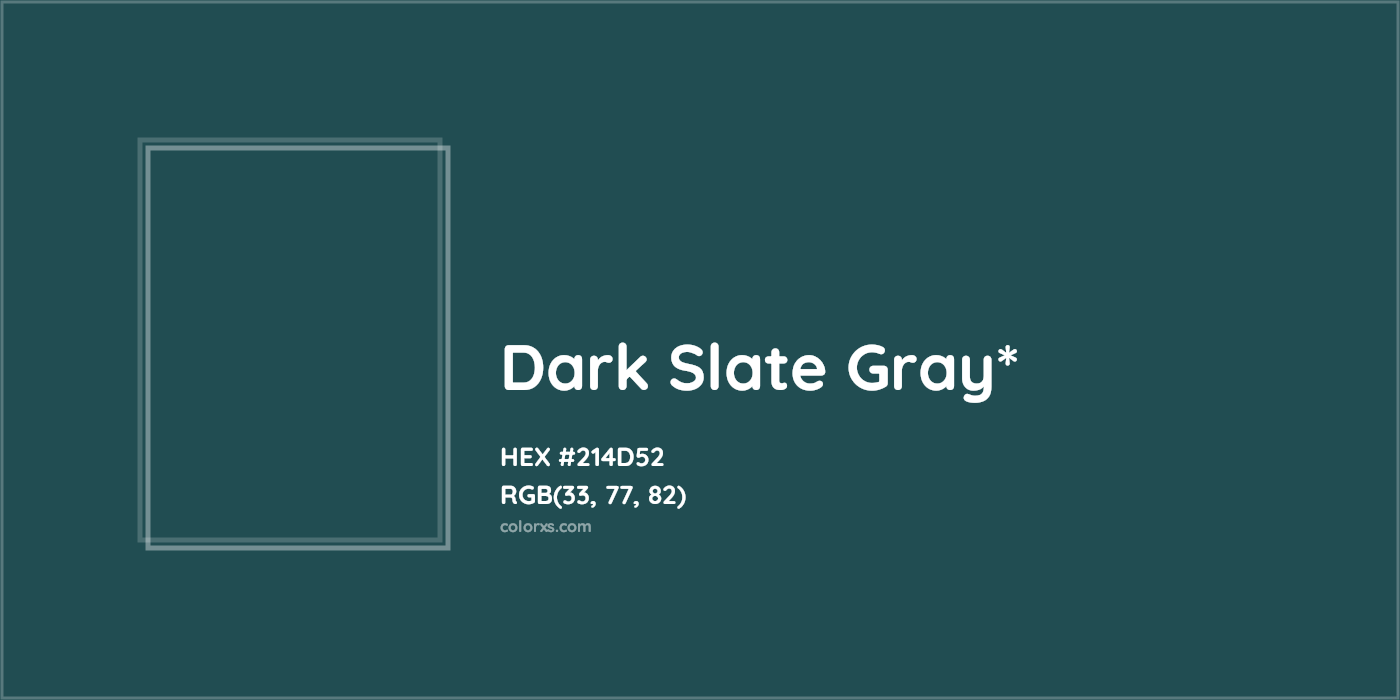 HEX #214D52 Color Name, Color Code, Palettes, Similar Paints, Images